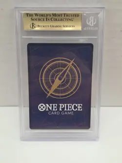 2022 One Piece OP01-Alternate Art #016 Nami Pre-Errata BGS 9.5 GEM MINT - Image 3