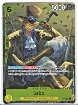 Sabo (Tin Pack Set Vol. 2) P-073 One Piece Promotion Cards Foil - Image 1