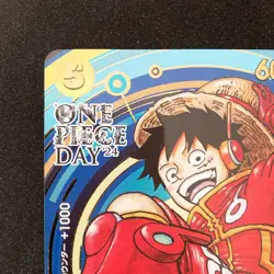 Monkey D. Luffy SR OP07-109 Promo Day 24 ONE PIECE Card Japanese #21928 - Image 3
