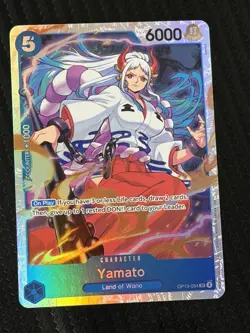 Yamato OP13-054 - One Piece TCG - SR NM Near-Mint Super Rare English Foil - Image 1
