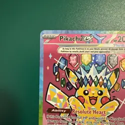Pokemon Card Pikachu EX SIR 277/217 Ascended Heroes English Pack NM/M - Image 2