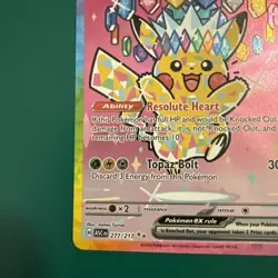 Pokemon Card Pikachu EX SIR 277/217 Ascended Heroes English Pack NM/M - Image 4