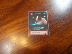 Decipher Young Jedi CCG Not For A Sith Foil BON Card #F18 LP/NM - Image 1