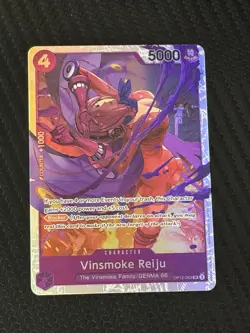 Vinsmoke Reiju OP12-063 SR Legacy of the Master - ONE PIECE Card Game ENGLISH - Image 1
