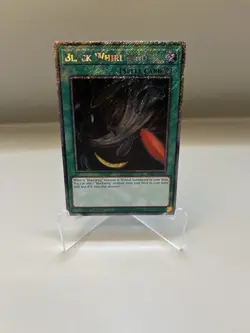 Black Whirlwind (Platinum Secret Rare) RA03-EN219 Quarter Century Yugioh Card - Image 2