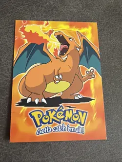 Topps Charizard Charmeleon & Charmander Pokemon Cards 1999 Non Holo NM - Image 2
