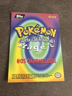 Topps Charizard Charmeleon & Charmander Pokemon Cards 1999 Non Holo NM - Image 5