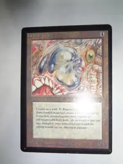 MTG MAGIC THE GATHERING CARD ORIGINAL BETA LIMITED ARTIFACT LIVING WALL VINTAGE - Image 1