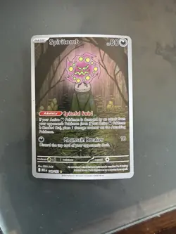 Pokemon Spiritomb TCG Illustration Rare Mega Evolution Card 148/132 - Image 1