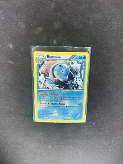 Blastoise 16/101 Holo Pokemon Card Plasma Blast LP - Image 1