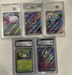 lot of graded pokemon cards - Image 1