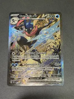 Greninja ex SVP 132 Pokemon TCG Scarlet & Violet Promo Cards NM FAST SHIPPING - Image 1