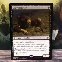 Gravecrawler 59 Duel Decks: Blessed vs. Cursed Regular MTG TCG CARD LP - Image 1