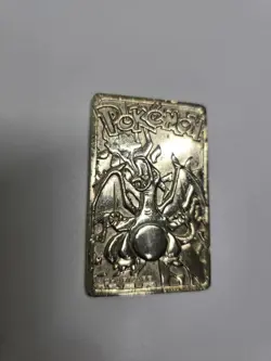 Charizard Jigglypuff 23 Karat Gold Bar Trading Card 1999 Special Edition - Image 2