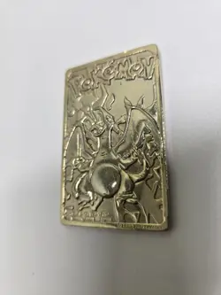 Charizard Jigglypuff 23 Karat Gold Bar Trading Card 1999 Special Edition - Image 3