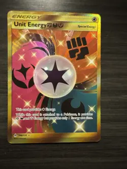 Pokemon Card Unit Energy FDF Forbidden Light 146/131 Gold Secret Rare 2018 - Image 2