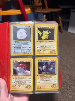 pokemon vintage lot of 68 cards holos 1st editions all lp or better - Image 1