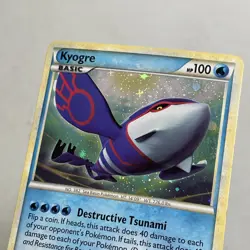 Pokemon TCG 2011 Call of Legends Card -- Kyogre 12/95 Sparkle Holo - Image 2