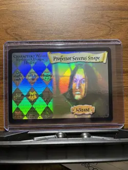 Harry Potter CCG Snape Holofoil Card #16 NM - Image 1