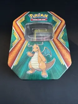 Dragonite TCG Tin With Inserts Display Cards Lot - Image 1