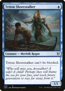 MTG Triton Shorestalker ** Zendikar Rising Commander ** English (NM) - Image 1