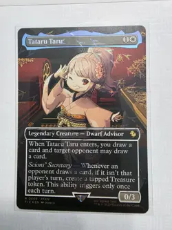 Tataru Taru (Borderless) (Chocobo Track Foil) Commander: Final Fantasy 0466 Rare - Image 2