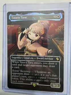 Tataru Taru (Borderless) (Chocobo Track Foil) Commander: Final Fantasy 0466 Rare - Image 3