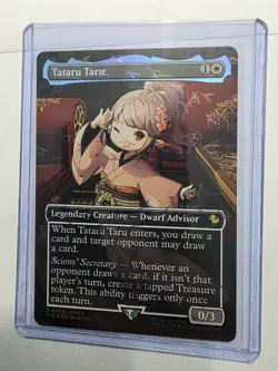 Tataru Taru (Borderless) (Chocobo Track Foil) Commander: Final Fantasy 0466 Rare - Image 4