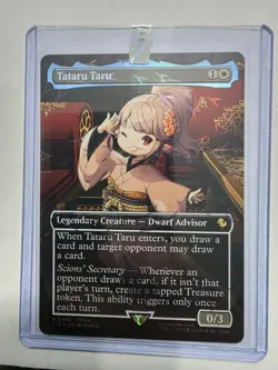 Tataru Taru (Borderless) (Chocobo Track Foil) Commander: Final Fantasy 0466 Rare - Image 5