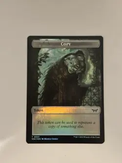 Everywhere Copy Double-Sided Token - Duskmourn House of Horror - NM Foil - Image 2