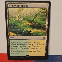 Magic: The Gathering Windswept Heath Land Rare Khans of Tarkir 2014 248/269 - Image 1