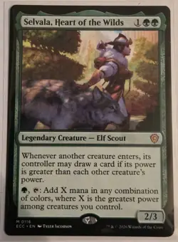 Selvala, Heart of the Wilds Commander: Lorwyn Eclipsed Regular - Image 1