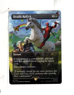 MTG SkeenAB Deadly Rollick BORDERLESS from SLD. NM. - Image 1