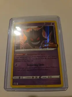 Gengar Lost Origin Prerelease English Pokemon Card - Image 2