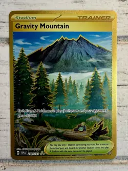 NM-Mint Gravity Mountain - 250/191 - Hyper Rare Pokemon Surging Sparks!! - Image 1