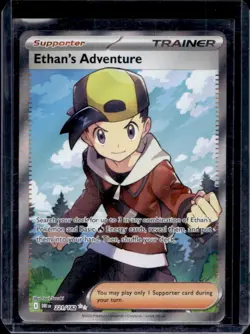 2025 Pokemon Destined Rivals Ethan's Adventure #221/182 - Image 1