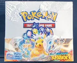 2 Pokemon Booster Boxes - Surging Sparks and Stellar Crown - English New Sealed - Image 1