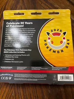 Pikachu 051/162 Pokemon Day 2026 Promo Stamped PERFECT FART SWIRL 🌀- IN BOX !🔥 - Image 3