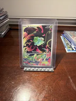 Pokemon Mega Evolution Bulbasaur Illustration Rare 133/132 NM-M - Image 1