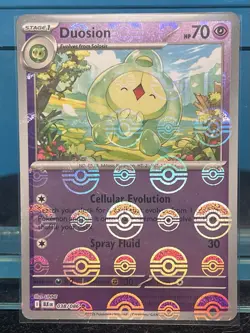 Pokemon TCG - Duosion - 038/086 - (Poke Ball Pattern) - SV: Black Bolt - Image 1