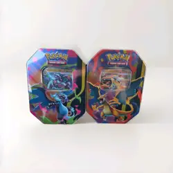 Pokemon TCG - Mega Charizard ex Tin (Set of 2 Tins) - Brand New Sealed - Image 1