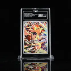 2025 Pokemon Destined Rivals Ethan's Typhlosion TAG 10 190/182 Illustration Rare - Image 4