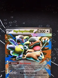 Mega Kangaskhan ex 104/132 Me01: Mega Evolution POKEMON NEAR MINT - Image 5