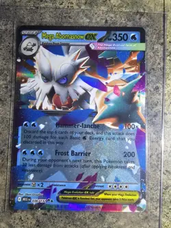Mega Abomasnow EX 036/132 English Mega Evolution Pokemon TCG - Image 1