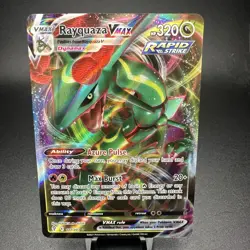 Rayquaza VMAX 111/203 Pokemon TCG Ultra Rare SWSH07: Evolving Skies Near Mint - Image 1