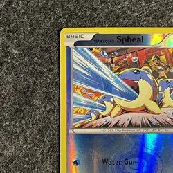 Team Aqua's Spheal 3/34 Double Crisis Reverse Holo Pokemon TCG LP - Image 3