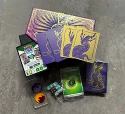 Pokemon TCG Scarlet Violet Base Set Elite Trainer Box OPENED NO PACKS NO PROMO - Image 1