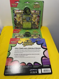 Pokemon Ascended Heroes 2-Pack Blister Bundle Erika’s Tangela Sealed Lot X 3 - Image 3