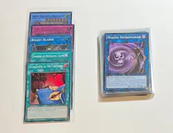 PSA 8 2024 Yu-Gi-Oh! Kashtira Riseheart #MP24-EN065 1st Ed Secret Rare + Bonus - Image 3