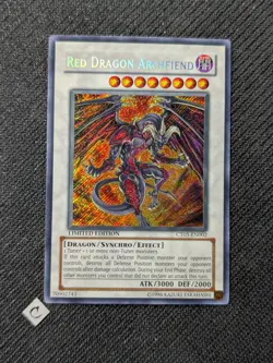 Red Dragon Archfiend CT05-EN002 - Secret Rare Limited Edition Yu Gi Oh TCG LP - Image 1